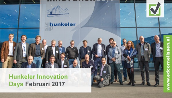 Ed Cornelissen bij Hunkeler Innovation Days